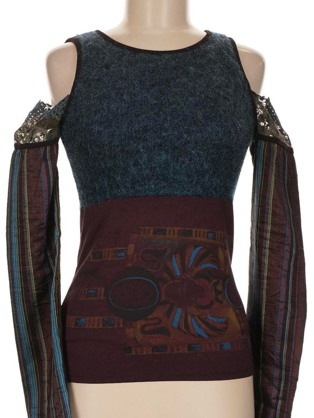 Save the Queen Cold Shoulder Top